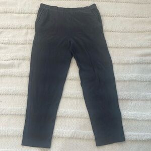 Vintage 90s Aileen black sweatpants cotton athletic pants joggers women’s M USA